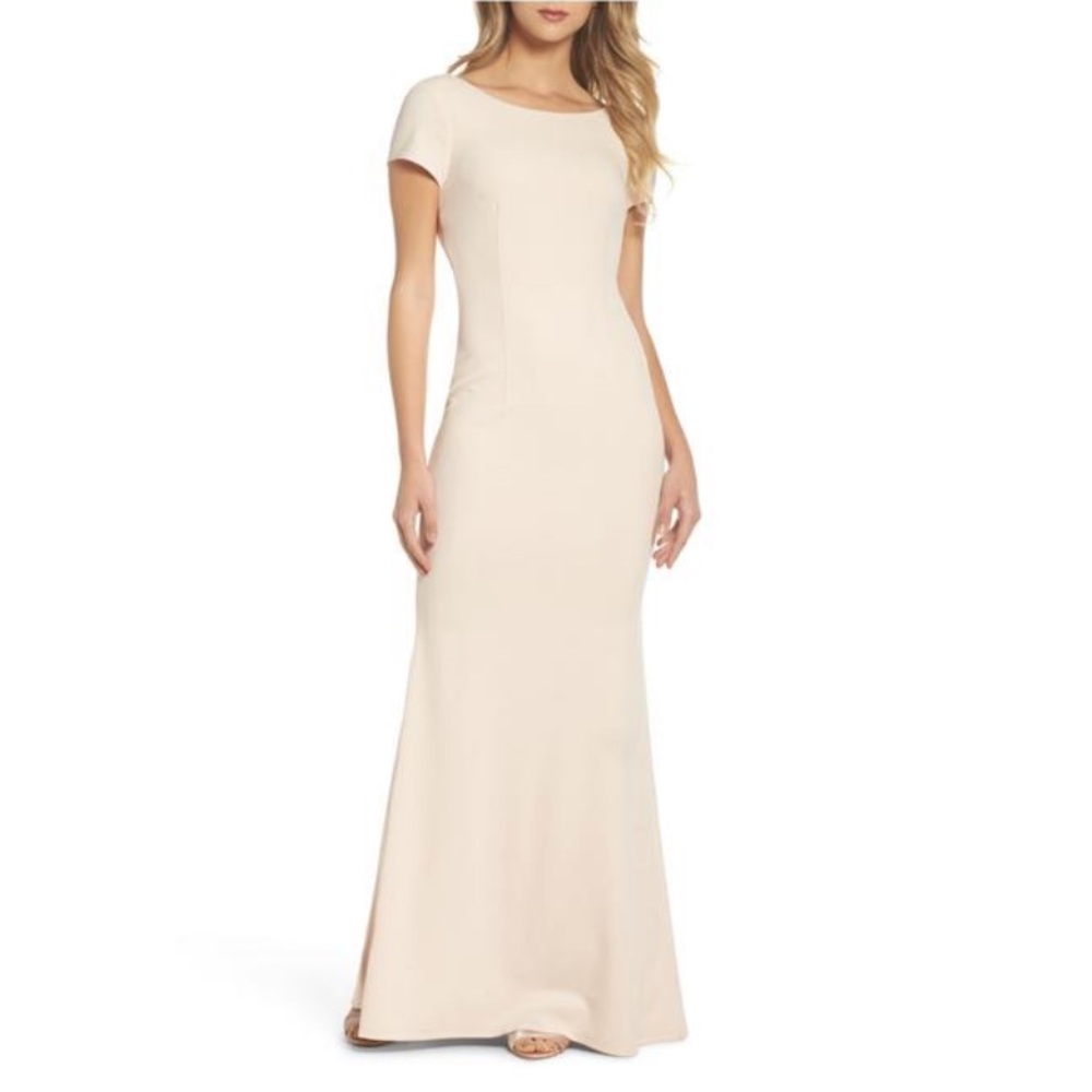 Lulu Cap Sleeve Mermaid Dress